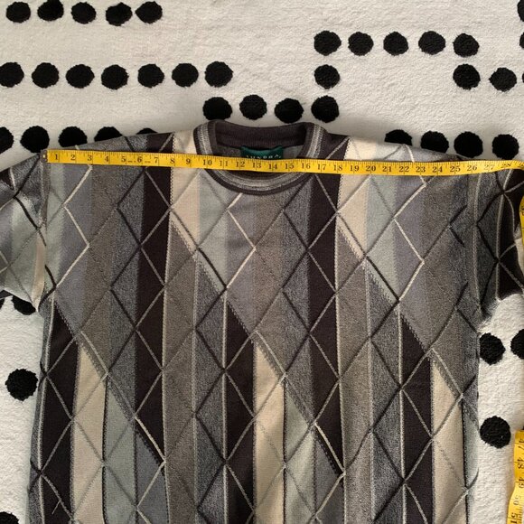 Vintage Tundra Sweater Medium Grunge Grandpa Dad 90s Biggie Crew Neck Pullover - Picture 8 of 12